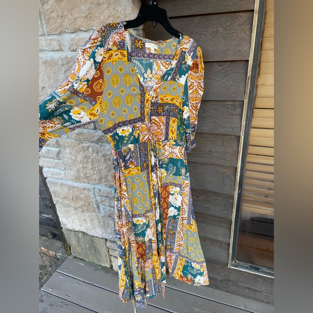 Little girls wrap dress